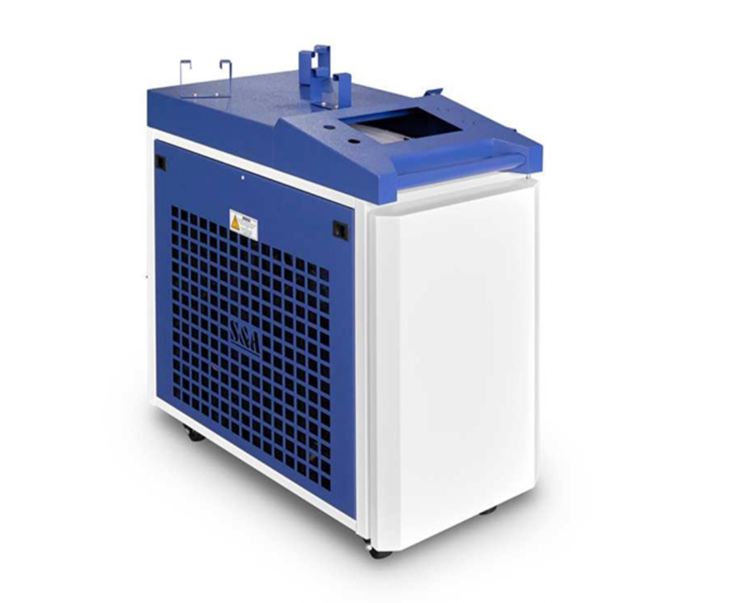 What materials can continuous laser cleaning machine process?