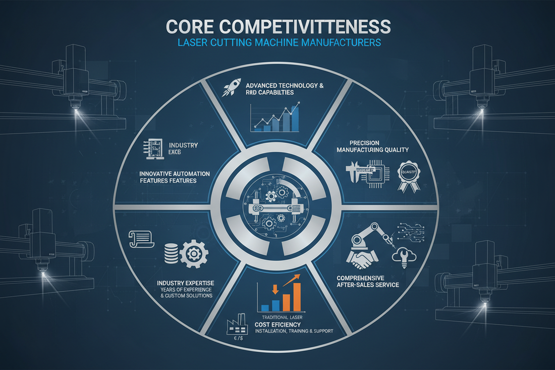 The core competitiveness of a laser cutting machine manufacturer is a multi-dimensional and systematic construction, which is far more than just "building machine that can cut".